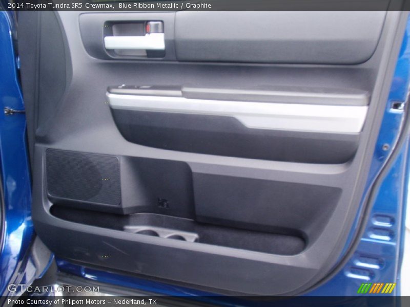 Blue Ribbon Metallic / Graphite 2014 Toyota Tundra SR5 Crewmax