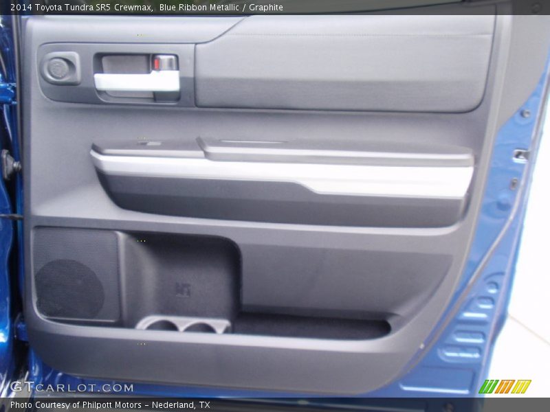 Blue Ribbon Metallic / Graphite 2014 Toyota Tundra SR5 Crewmax