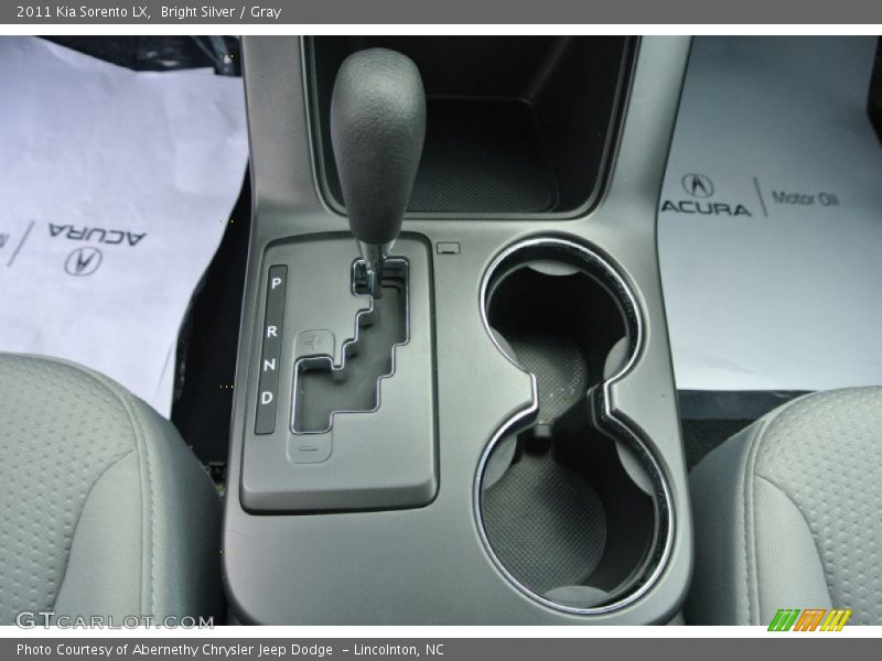 Bright Silver / Gray 2011 Kia Sorento LX