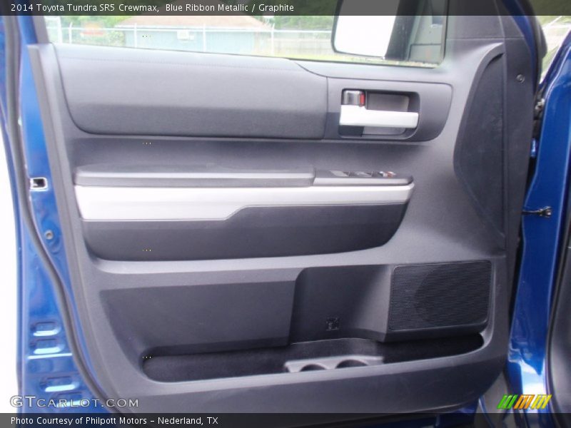 Blue Ribbon Metallic / Graphite 2014 Toyota Tundra SR5 Crewmax