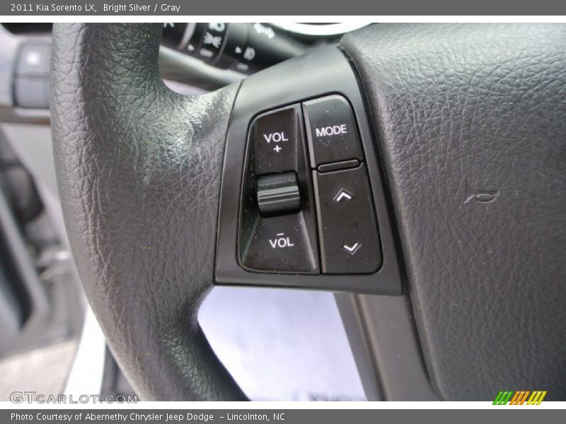 Bright Silver / Gray 2011 Kia Sorento LX