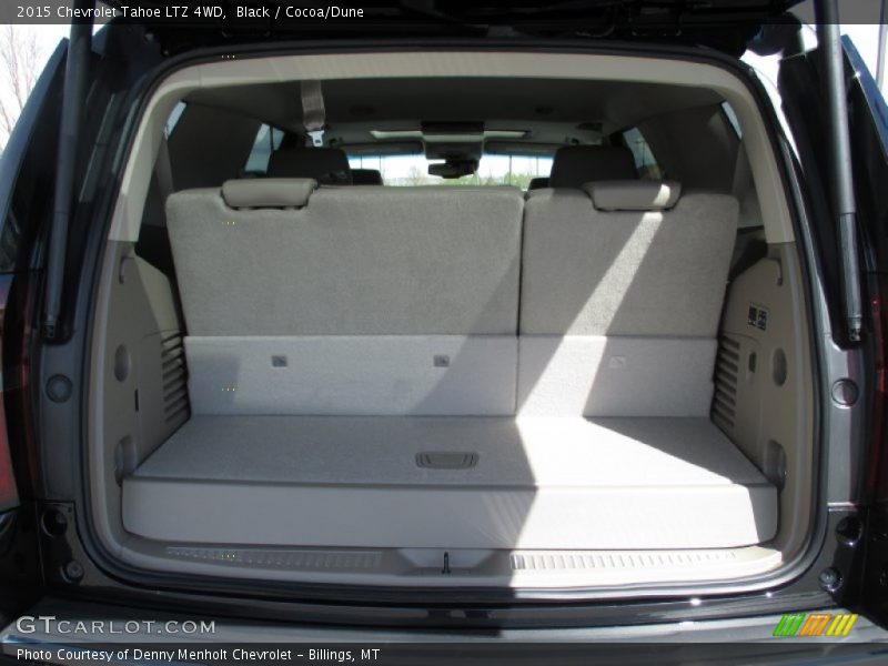 Black / Cocoa/Dune 2015 Chevrolet Tahoe LTZ 4WD