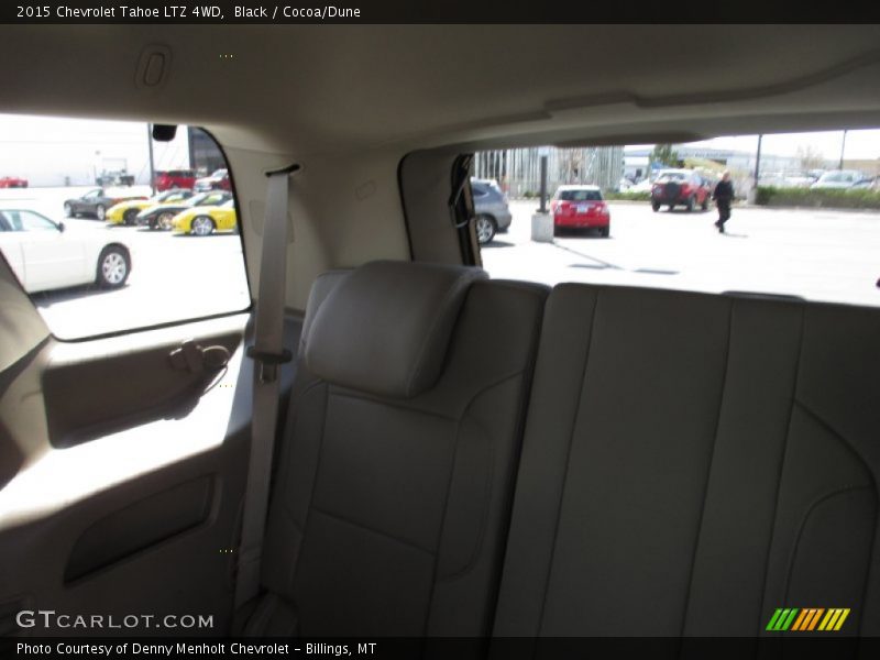 Black / Cocoa/Dune 2015 Chevrolet Tahoe LTZ 4WD