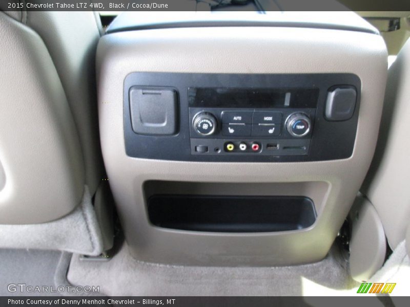 Black / Cocoa/Dune 2015 Chevrolet Tahoe LTZ 4WD