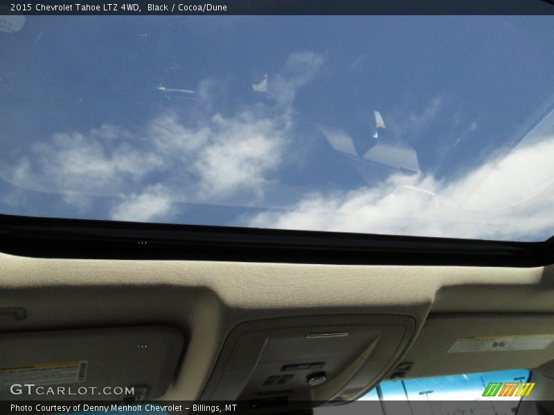 Black / Cocoa/Dune 2015 Chevrolet Tahoe LTZ 4WD