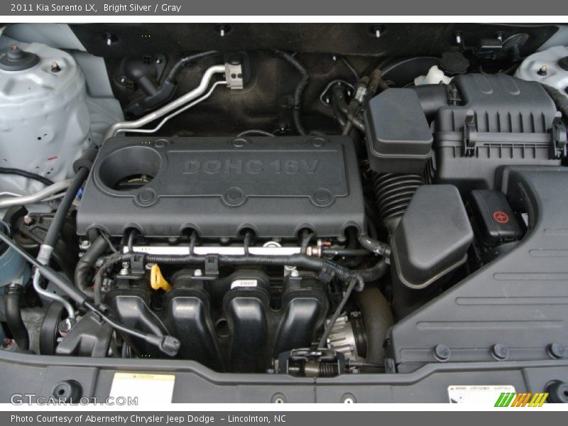 Bright Silver / Gray 2011 Kia Sorento LX