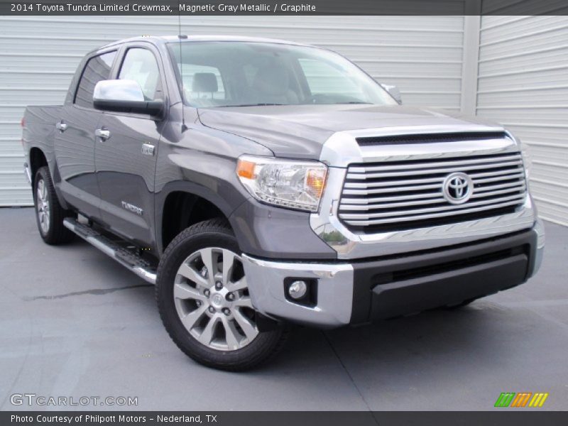 Magnetic Gray Metallic / Graphite 2014 Toyota Tundra Limited Crewmax