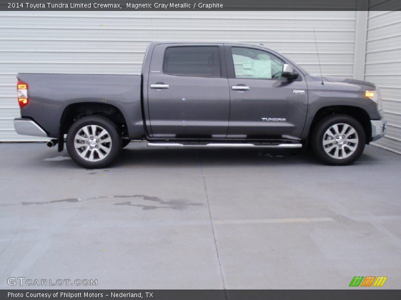 Magnetic Gray Metallic / Graphite 2014 Toyota Tundra Limited Crewmax
