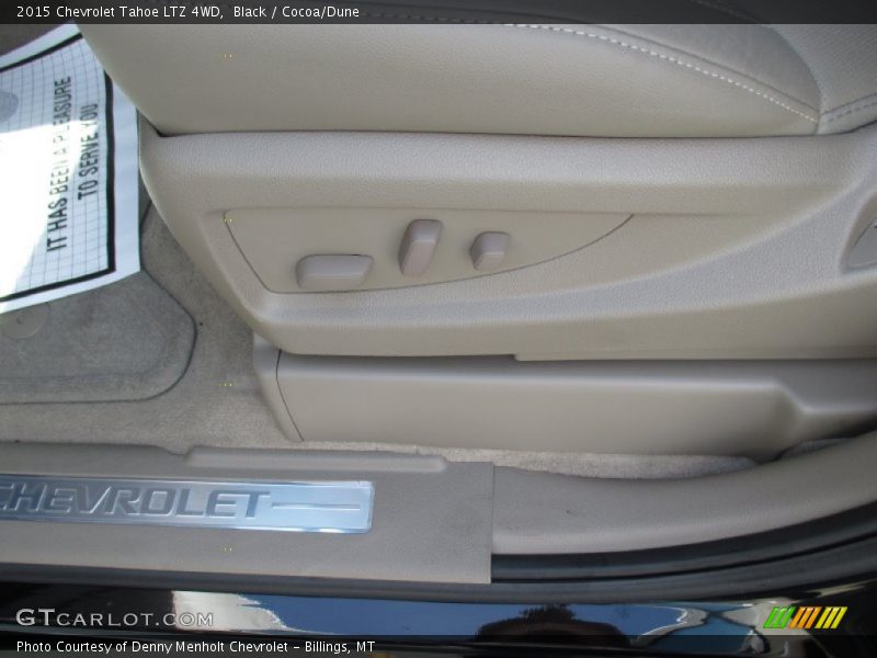 Black / Cocoa/Dune 2015 Chevrolet Tahoe LTZ 4WD
