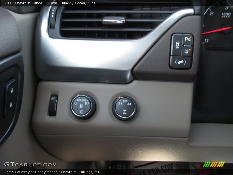 Black / Cocoa/Dune 2015 Chevrolet Tahoe LTZ 4WD