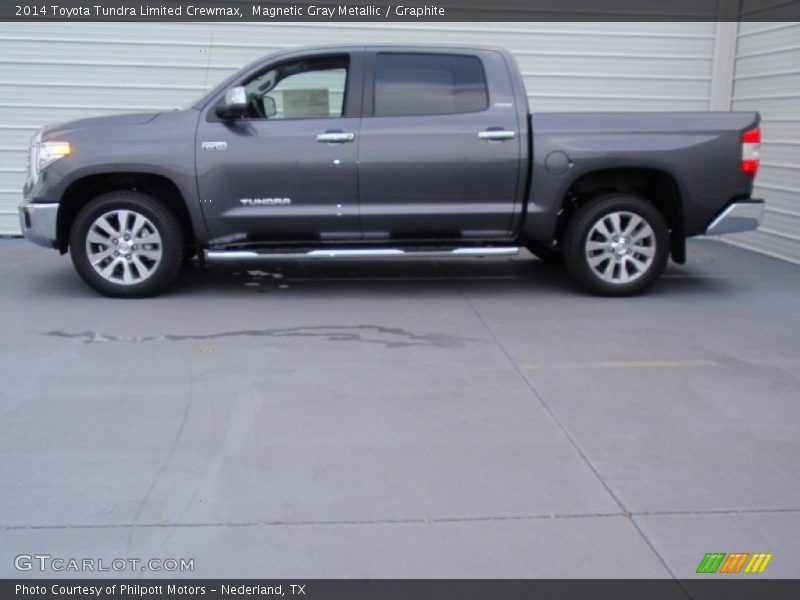 Magnetic Gray Metallic / Graphite 2014 Toyota Tundra Limited Crewmax