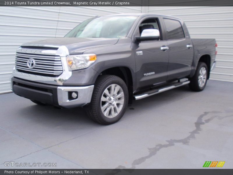 Magnetic Gray Metallic / Graphite 2014 Toyota Tundra Limited Crewmax