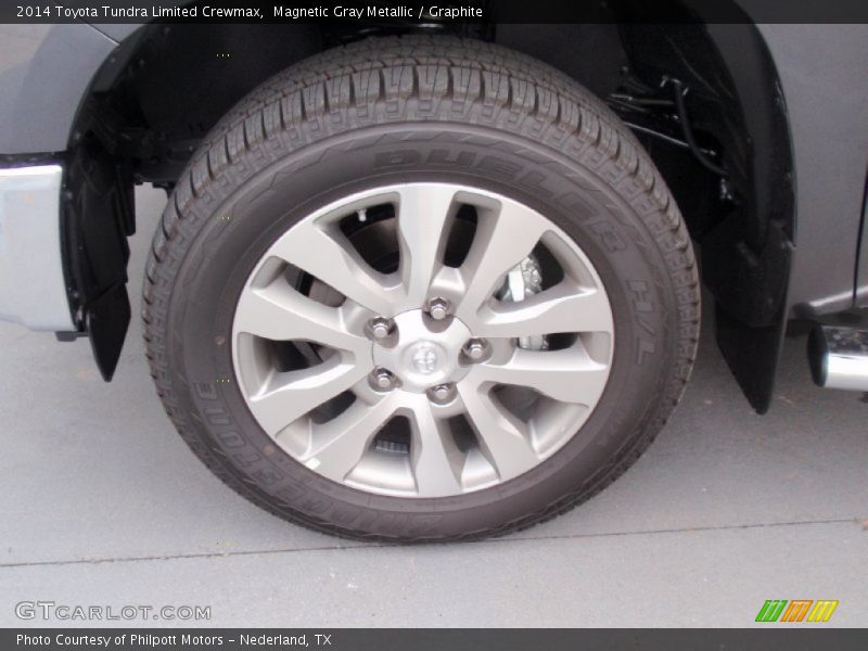 Magnetic Gray Metallic / Graphite 2014 Toyota Tundra Limited Crewmax