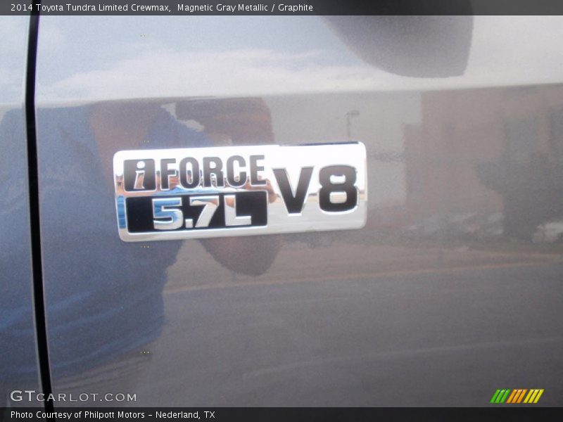 Magnetic Gray Metallic / Graphite 2014 Toyota Tundra Limited Crewmax
