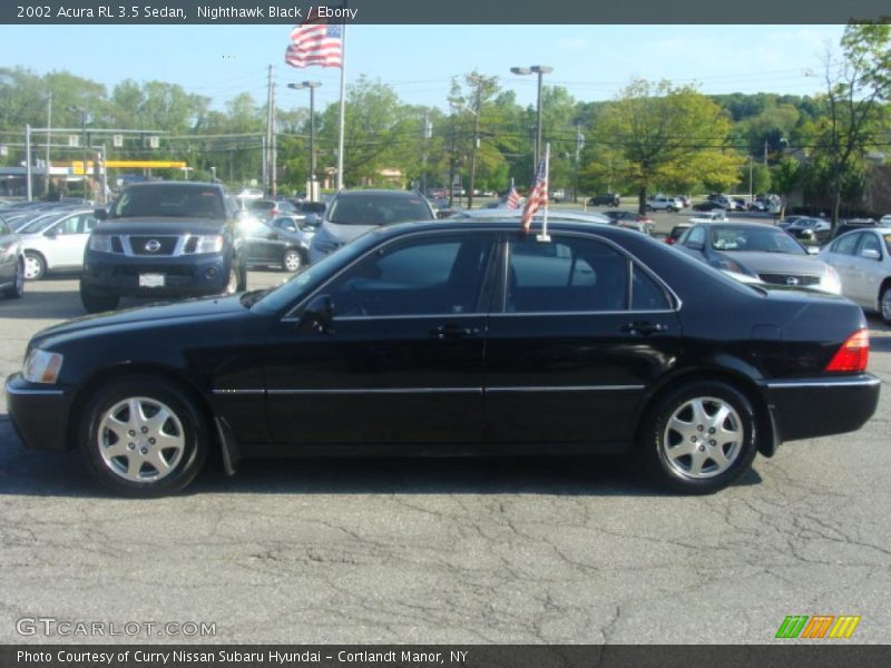 Nighthawk Black / Ebony 2002 Acura RL 3.5 Sedan