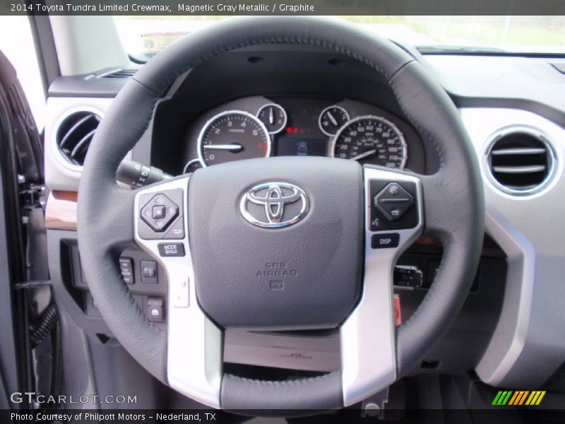 Magnetic Gray Metallic / Graphite 2014 Toyota Tundra Limited Crewmax