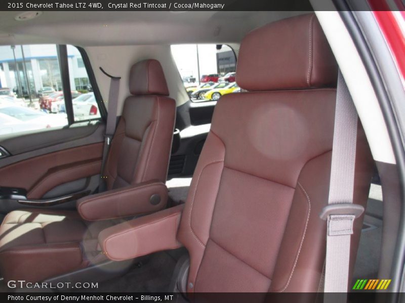 Crystal Red Tintcoat / Cocoa/Mahogany 2015 Chevrolet Tahoe LTZ 4WD
