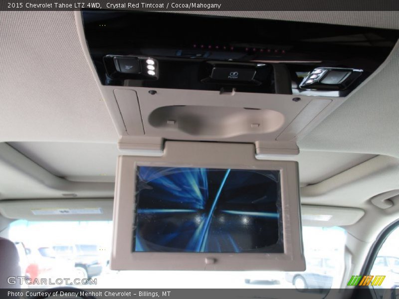 Crystal Red Tintcoat / Cocoa/Mahogany 2015 Chevrolet Tahoe LTZ 4WD