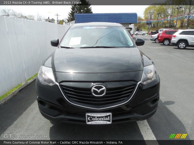 Brilliant Black / Black 2013 Mazda CX-9 Touring AWD