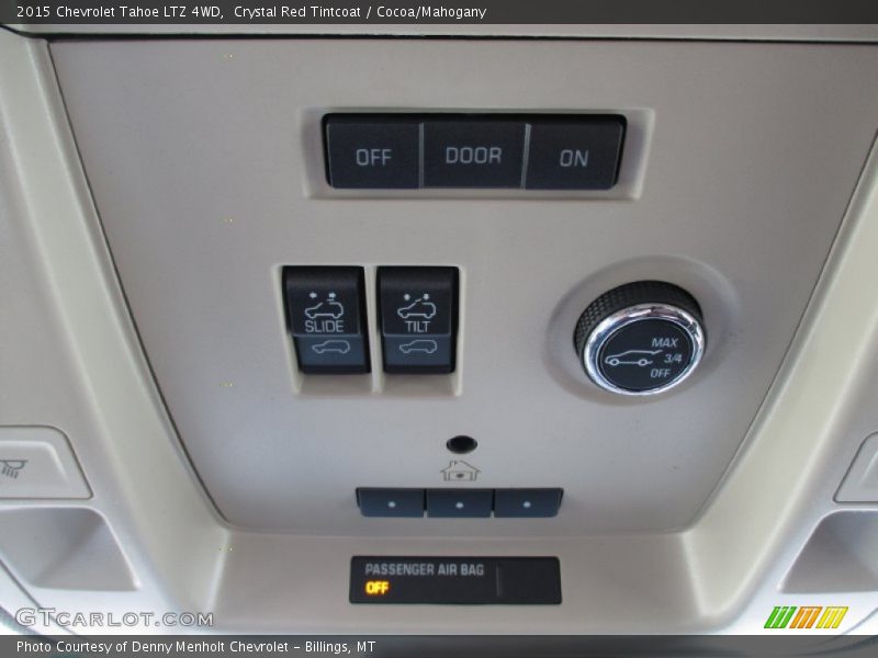 Crystal Red Tintcoat / Cocoa/Mahogany 2015 Chevrolet Tahoe LTZ 4WD