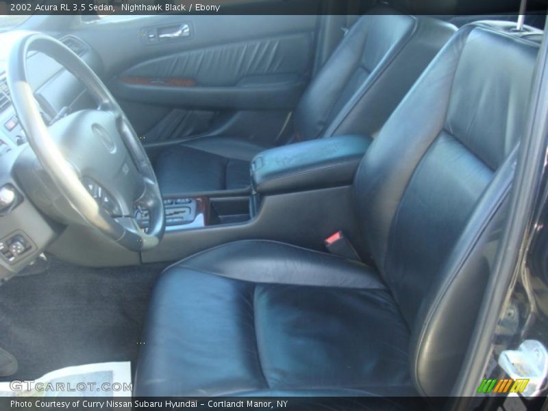 Nighthawk Black / Ebony 2002 Acura RL 3.5 Sedan