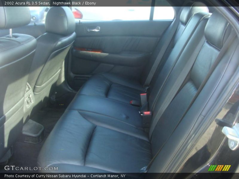Nighthawk Black / Ebony 2002 Acura RL 3.5 Sedan