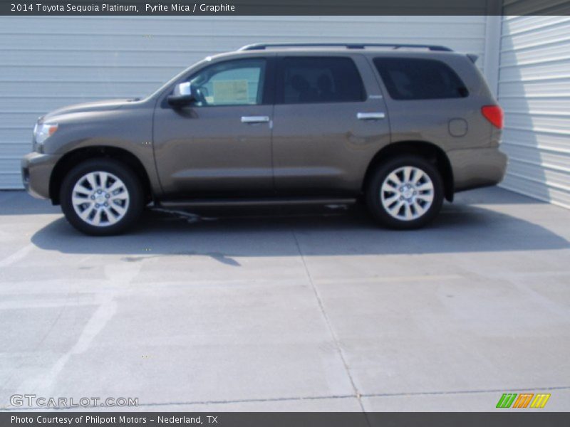 Pyrite Mica / Graphite 2014 Toyota Sequoia Platinum
