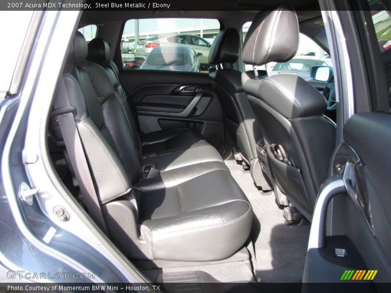 Steel Blue Metallic / Ebony 2007 Acura MDX Technology