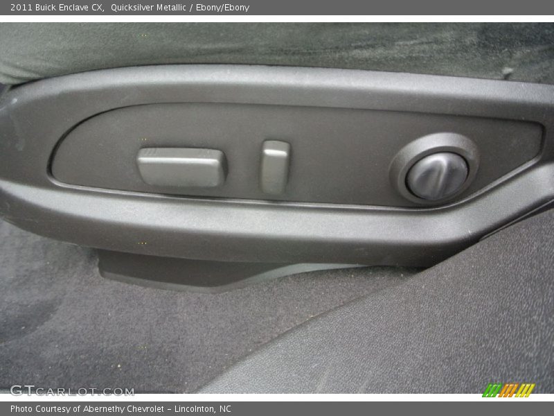 Quicksilver Metallic / Ebony/Ebony 2011 Buick Enclave CX