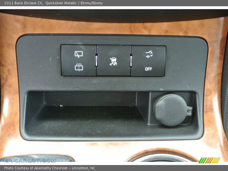 Quicksilver Metallic / Ebony/Ebony 2011 Buick Enclave CX