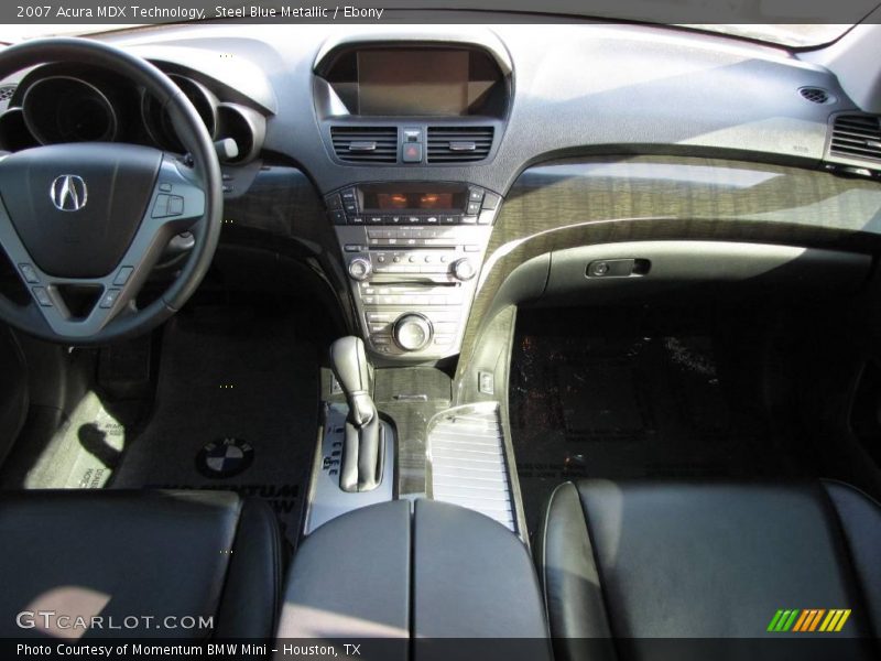 Steel Blue Metallic / Ebony 2007 Acura MDX Technology