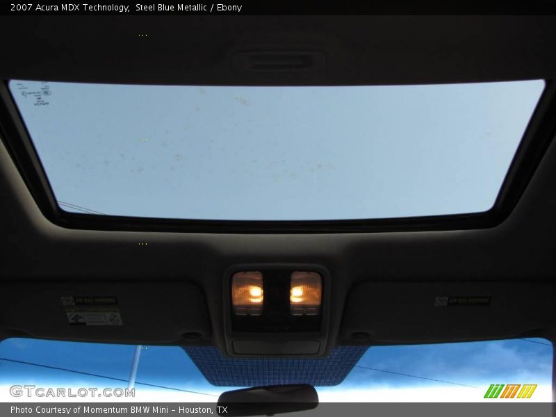 Steel Blue Metallic / Ebony 2007 Acura MDX Technology