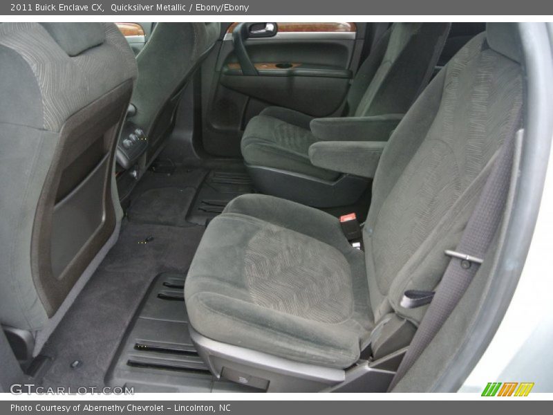 Quicksilver Metallic / Ebony/Ebony 2011 Buick Enclave CX