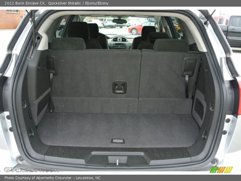 Quicksilver Metallic / Ebony/Ebony 2011 Buick Enclave CX