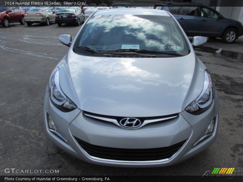 Silver / Gray 2014 Hyundai Elantra SE Sedan