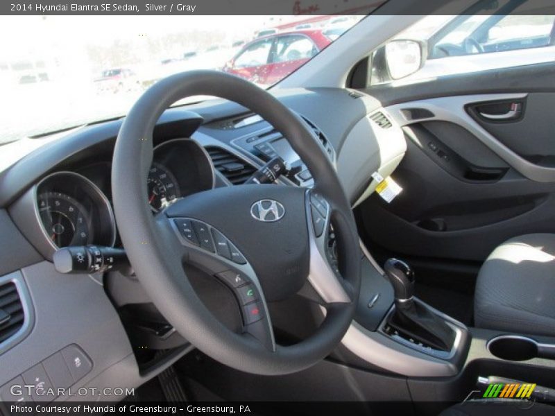 Silver / Gray 2014 Hyundai Elantra SE Sedan