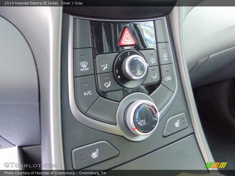 Silver / Gray 2014 Hyundai Elantra SE Sedan