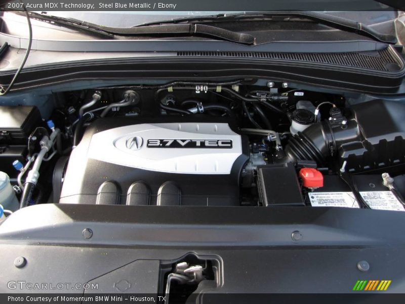 Steel Blue Metallic / Ebony 2007 Acura MDX Technology
