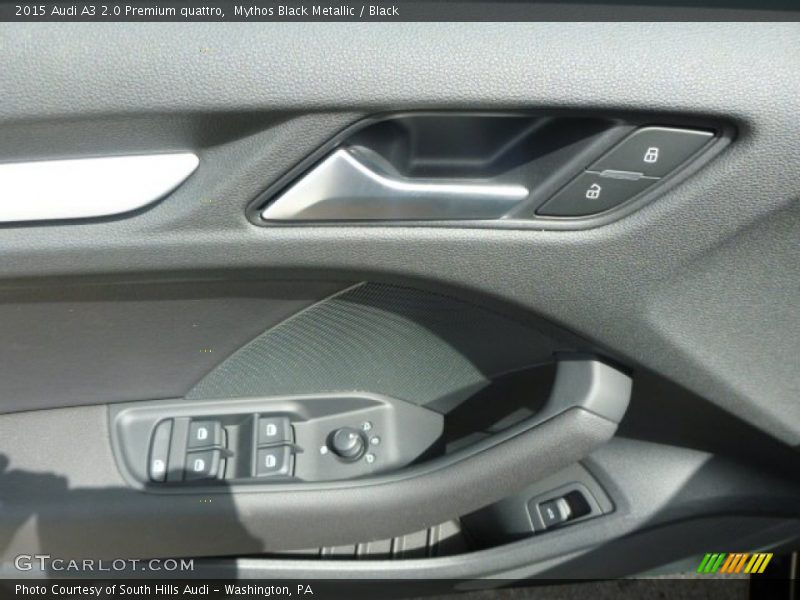 Mythos Black Metallic / Black 2015 Audi A3 2.0 Premium quattro