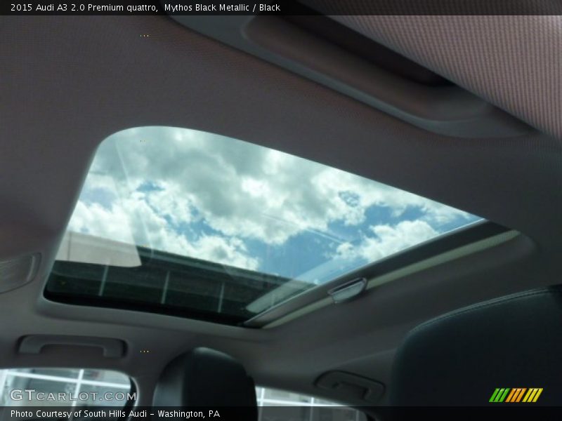 Mythos Black Metallic / Black 2015 Audi A3 2.0 Premium quattro