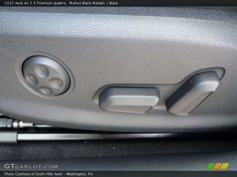 Mythos Black Metallic / Black 2015 Audi A3 2.0 Premium quattro