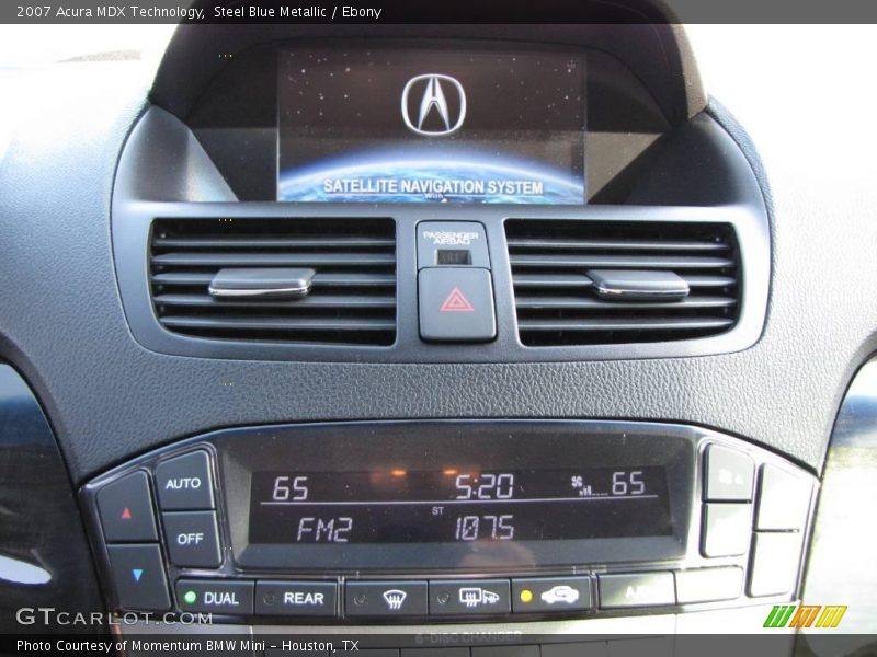 Steel Blue Metallic / Ebony 2007 Acura MDX Technology