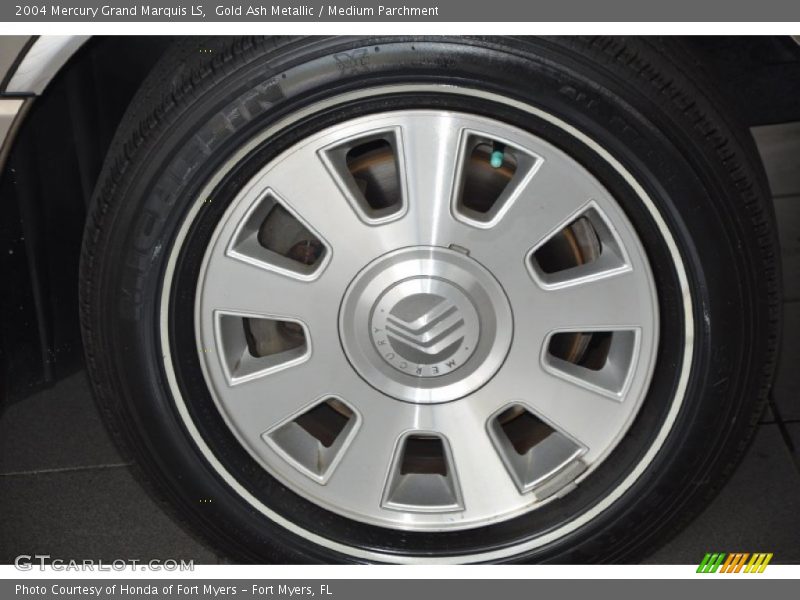 Gold Ash Metallic / Medium Parchment 2004 Mercury Grand Marquis LS