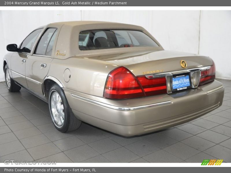 Gold Ash Metallic / Medium Parchment 2004 Mercury Grand Marquis LS