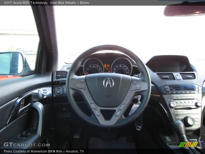 Steel Blue Metallic / Ebony 2007 Acura MDX Technology