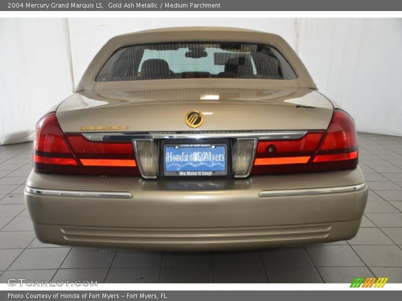 Gold Ash Metallic / Medium Parchment 2004 Mercury Grand Marquis LS