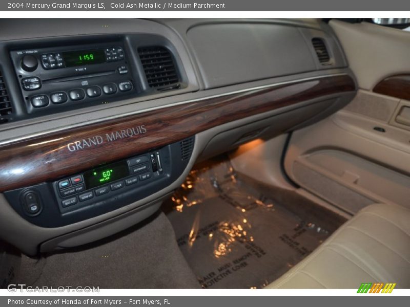 Gold Ash Metallic / Medium Parchment 2004 Mercury Grand Marquis LS