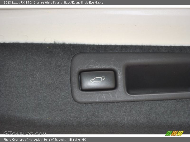 Starfire White Pearl / Black/Ebony Birds Eye Maple 2013 Lexus RX 350