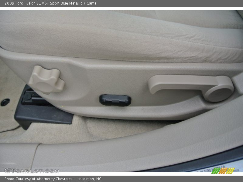 Sport Blue Metallic / Camel 2009 Ford Fusion SE V6