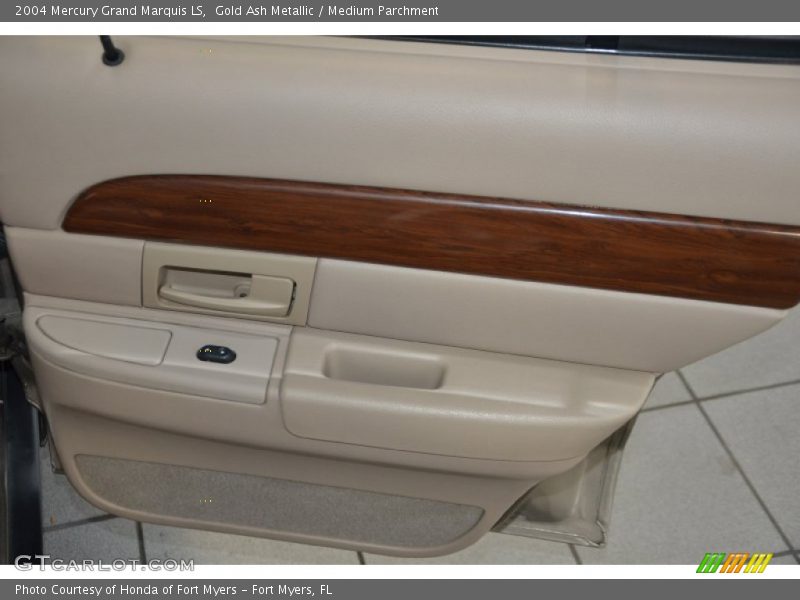 Gold Ash Metallic / Medium Parchment 2004 Mercury Grand Marquis LS